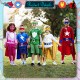 Little B House Halloween Costume Cape Cosplay Cloak Suit Blindfold Shawl Kostum Hero - HW05