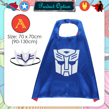 Little B House Halloween Costume Cape Cosplay Cloak Suit Blindfold Shawl Kostum Hero - HW05
