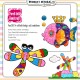 Little B House DIY 3D Knead Paper Sticker Magic Art Materials Set Montessori Toy Mainan Seni - BT61