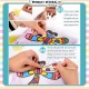 Little B House DIY 3D Knead Paper Sticker Magic Art Materials Set Montessori Toy 粘纸美术画 Mainan Seni - BT61