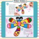 Little B House DIY 3D Knead Paper Sticker Magic Art Materials Set Montessori Toy Mainan Seni - BT61