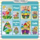 Little B House DIY 3D Knead Paper Sticker Magic Art Materials Set Montessori Toy Mainan Seni - BT61