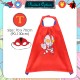 Little B House Halloween Costume Cape Cosplay Cloak Suit Blindfold Shawl Kostum Hero - HW05