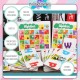 Little B House Alphabet Cards Letters Cognition Practice Spell Letters Matching Puzzle 字母配对卡 Kad ABC - BT72