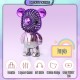 [Little B House] Portable Colorful Cartoon Small Fan Usb Charging Mini Bearbrick Fan Kipas Beruang - TV11