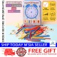 Little B House Wooden Counting Bar Multifunction Box Early Learning Montessori Toy Mainan Nombor - BT79