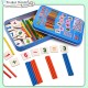 Little B House Wooden Counting Bar Multifunction Box Early Learning Montessori Toy Mainan Nombor - BT79