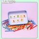 Little B House Wooden Counting Bar Multifunction Box Early Learning Montessori Toy Mainan Nombor - BT79