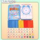 Little B House Wooden Counting Bar Multifunction Box Early Learning Montessori Toy Mainan Nombor - BT79