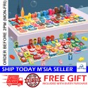 Little B House Wooden Puzzle Math Number Puzzle Sorting Toy Plate Counting Game Mainan Matematik- BT88