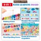 Little B House Wooden Puzzle Math Number Puzzle Sorting Toy Plate Counting Game Mainan Matematik- BT88