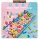 Little B House Wooden Puzzle Math Number Puzzle Sorting Toy Plate Counting Game Mainan Matematik- BT88