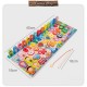 Little B House Wooden Puzzle Math Number Puzzle Sorting Toy Plate Counting Game Mainan Matematik- BT88