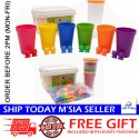 [Little B House] Montessori Learning Toys Rainbow Colored Counting Bears with Cups Mainan Matematik-BT215