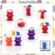 [Little B House] Montessori Learning Toys Rainbow Colored Counting Bears with Cups Mainan Matematik-BT215