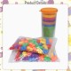 [Little B House] Montessori Learning Toys Rainbow Colored Counting Bears with Cups Mainan Matematik-BT215