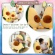 [Little B House] Cute Avocado Plush Toy Soft Doll Pillow Cartoon Fruit Pillow Bantal Avocado-BT217