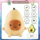 [Little B House] Cute Avocado Plush Toy Soft Doll Pillow Cartoon Fruit Pillow Bantal Avocado-BT217