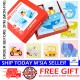 Little B House TOI Wooden Transport Farm Animal Big Puzzle Develop Educational Toy Puzzle Kayu - BT98