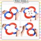 [Little B House] 8 Track Ball with 2 Ball Toys Attention Coordination Training Montessori Mainan Fokus -BT219