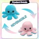 Little B House Octopus Plush Double Sided Flip Octopus Gifts Kids 章鱼娃娃 Patung Sotong - BT308
