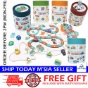 [Little B House] Multi-Functional Lace Beads, Lace-Game Wooden Sets Educational Toys 积木串珠 Mainan Block - BT225