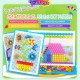 Little B House 295Pcs DIY Mushroom Nail Beads Kit Educational Composite Puzzles Toys 蘑菇钉玩具 Mainan Papan - BT313