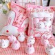 [Little B House] 8pcs Piggy Pudding Dinosaur Rabbit Soft Plush Toy Snack Pillow Bantal Peluk Comel -BT228