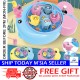 Little B House Clockwork Magnetic Fishing Toy Interactive Toys For Children Mainan Memancing Ikan - BT316