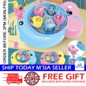 Little B House Clockwork Magnetic Fishing Toy Interactive Toys For Children Mainan Memancing Ikan - BT316
