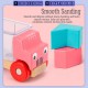 Little B House Wooden Building Vehicle Play Truck Montessori Toy Puzzle Game Mainan Montessori - BT317