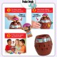 [Little B House]XL Size Pop Up 2 in 1 Pirate Barrel Game Saving Box Roulette Games Pirate Bucket Toy海盗桶游戏-BT247