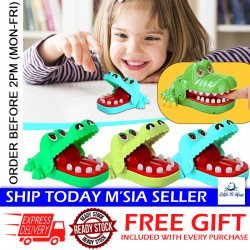 Little B House] Crocodile Dentist Finger Game Funny Toy Tooth Extraction  Bite Finger 鳄鱼咬手指玩具 Mainan Buaya - BT248 | Games & Puzzles