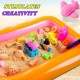 [Little B House] Play Sand For Kids Indoor Outdoor Beach Sand Creative Magic Sand 太空沙Pasir Kinetik- BT252