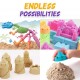 [Little B House] Play Sand For Kids Indoor Outdoor Beach Sand Creative Magic Sand Pasir Kinetik- BT252