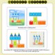 Little B House Educational Wooden Castle Puzzle DIY Assemble Building Blocks Toy Mainan Montessori - BT319