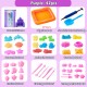 [Little B House] Play Sand For Kids Indoor Outdoor Beach Sand Creative Magic Sand Pasir Kinetik- BT252