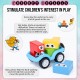 LittleBHouse Preschool Puzzle Game Car Educational Building Blocks Wooden Toys Mainan Montessori - BT321