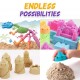 [Little B House] 1kg Play Sand For Kids Indoor Outdoor Beach Sand Creative Magic Sand 太空沙Pasir Kinetik- BT252