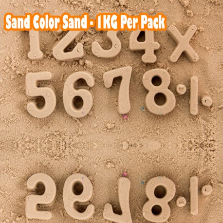 [Little B House] 1kg Play Sand For Kids Indoor Outdoor Beach Sand Creative Magic Sand Pasir Kinetik- BT252