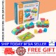 Little B House Wooden Train Shape Cognition Vehicle Montessori Toys Kids Puzzle Mainan Kereta Api - BT322
