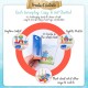 Little B House Day&Night Wooden Toys Skill-Building Blocks STEM Montessori Toy Mainan Montessori - BT323