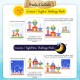 Little B House Day&Night Wooden Toys Skill-Building Blocks STEM Montessori Toy 日与夜积木 Mainan Montessori - BT323
