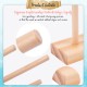 Little B House Day&Night Wooden Toys Skill-Building Blocks STEM Montessori Toy Mainan Montessori - BT323