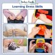 LittleBHouse STEM Basic Skills Activity Board Learning Montessori Toys Busy Board Mainan Montessori- BT325