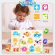 Little B House Preschool Early Educational Wood Puzzle Hand Matching Animal&Insect Teka Teki - PuzzleGroup