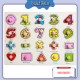 Little B House Preschool Early Educational Wood Puzzle Hand Matching Animal&Insect Teka Teki - PuzzleGroup