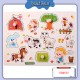 Little B House Preschool Early Educational Wood Puzzle Hand Matching Animal&Insect Teka Teki - PuzzleGroup