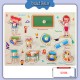 Little B House Preschool Early Educational Wood Puzzle Hand Matching Animal&Insect Teka Teki - PuzzleGroup