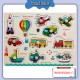 Little B House Preschool Early Educational Wood Puzzle Hand Matching Animal&Insect Teka Teki - PuzzleGroup